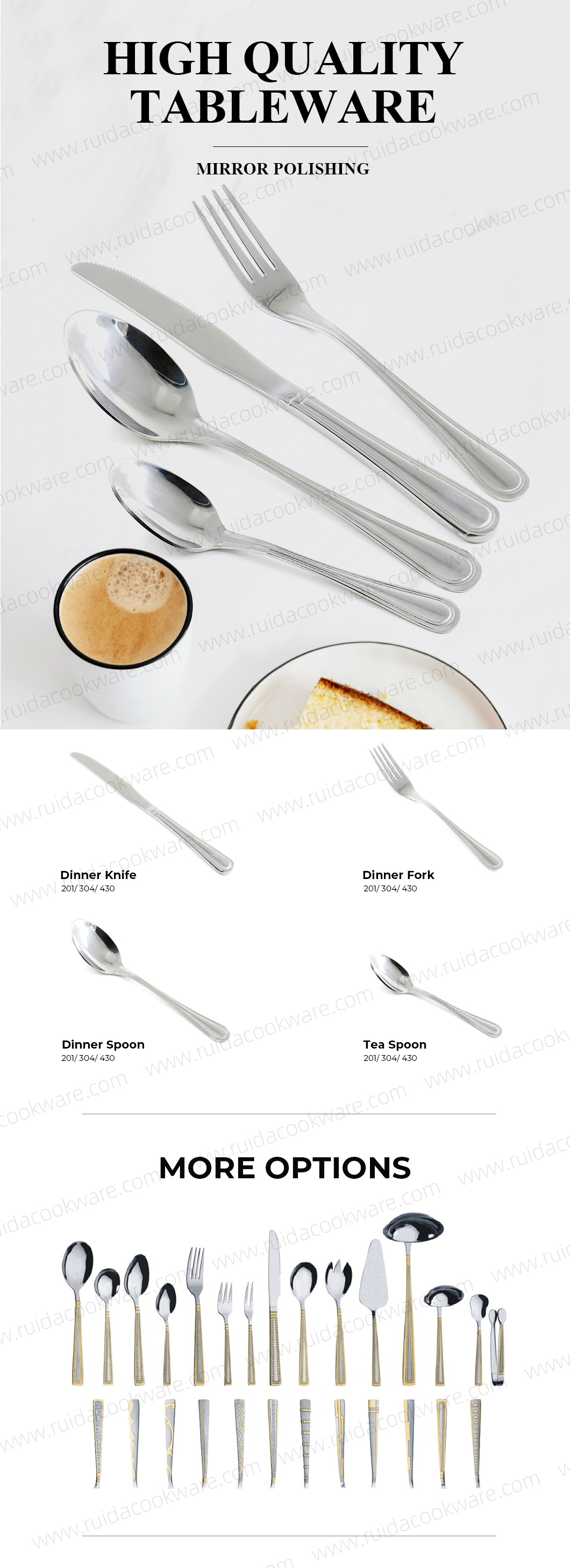Stainless Steel Cutlery Set